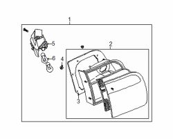 Mazda Millenia Right Socket | Mazda OEM Part Number T001-51-3F7A