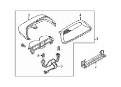 Mazda Millenia  Cover | Mazda OEM Part Number T001-51-587-80