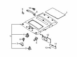 Mazda Millenia  Grip handle cap | Mazda OEM Part Number BE5W-69-472-80