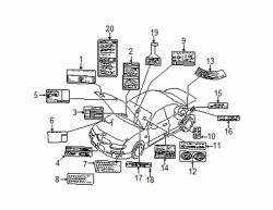 Mazda Millenia  Vacuum diagram | Mazda OEM Part Number TA16-69-044A