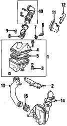 Mazda Protege  Hose | Mazda OEM Part Number B595-13-766