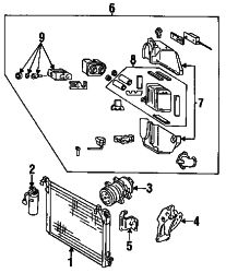 Mazda 929  Pulley adjust bracket | Mazda OEM Part Number JF04-15-951A