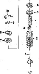 Mazda 929  Boot | Mazda OEM Part Number H720-28-005A