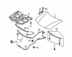 Mazda Protege5  Rear w'strip | Mazda OEM Part Number B30D-56-760