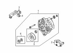 Mazda Protege  Alternator | Mazda OEM Part Number FP34-18-300R-00