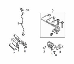Mazda Protege  Ignition coil | Mazda OEM Part Number FP39-18-10XD-9U