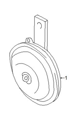 Mazda Protege  Horn | Mazda OEM Part Number B25D-66-790