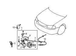 Mazda Protege  Solenoid valve | Mazda OEM Part Number BP4Y-18-741