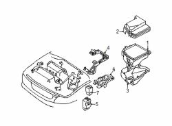 Mazda Protege  Mount bracket | Mazda OEM Part Number B25D-67-B1X
