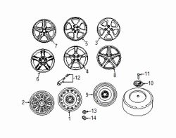 Mazda Protege  Wheel, steel | Mazda OEM Part Number 9965-82-6050