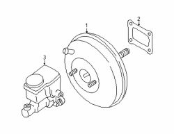 Mazda Protege  Master cylinder | Mazda OEM Part Number BJ3K-43-40ZR-00