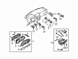 Mazda Protege5  Plate | Mazda OEM Part Number C100-55-446