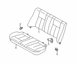 Mazda Protege  Lock | Mazda OEM Part Number G04P-57-529