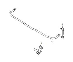 Mazda Protege Left Stabilizer link | Mazda OEM Part Number B30H-28-170B