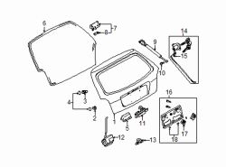 Mazda Protege5 Right Cup | Mazda OEM Part Number B25H-68-966-65
