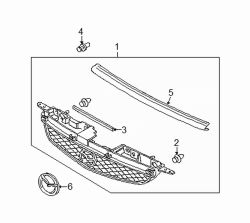 Mazda Protege  Trim panel | Mazda OEM Part Number B30P-50-711