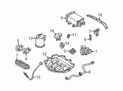 Mazda Protege  EGR valve gasket | Mazda OEM Part Number JE27-20-305A