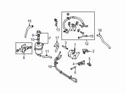 Mazda Protege  P/S pump adjust bolt | Mazda OEM Part Number B366-15-966C