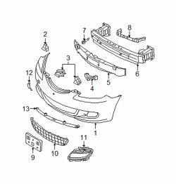 Mazda 3  Lower deflector | Mazda OEM Part Number BR5V-51-9K1