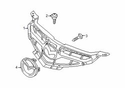 Mazda 3  Ornament | Mazda OEM Part Number C235-51-731A