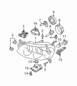 Mazda 3 Left Cover | Mazda OEM Part Number BP4L-51-0A1