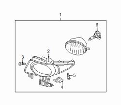 Mazda 3 Left Cover nut | Mazda OEM Part Number FD01-50-803
