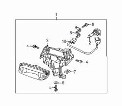 Mazda 3 Left Harness | Mazda OEM Part Number BR5V-51-5Z1