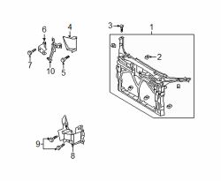 Mazda 3  Air guide bolt | Mazda OEM Part Number 9GG6-00-620T