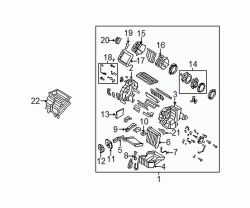 Mazda 3  Upper seal | Mazda OEM Part Number BP4K-61-J31A