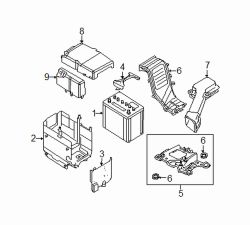 Mazda 3  Lower bracket | Mazda OEM Part Number B37F-56-03Y