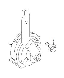Mazda 3  Horn | Mazda OEM Part Number BN8P-66-78Y