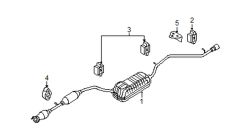 Mazda 3  Hanger | Mazda OEM Part Number LF07-40-061B