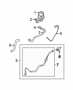 Mazda 3  Vacuum tube | Mazda OEM Part Number L3K9-20-370A