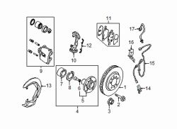 Mazda 3 Right Bearing retainer ring | Mazda OEM Part Number GE4T-33-048
