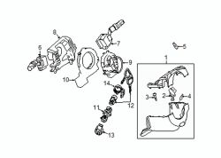 Mazda 3  Ignition cyl | Mazda OEM Part Number BPYK-76-14XB