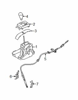 Mazda 3  Shift lever | Mazda OEM Part Number BN8D-46-100E