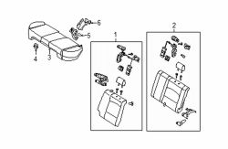 Mazda 3  Lock | Mazda OEM Part Number BP4K-57-529A