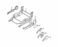Mazda 3 Left Lever | Mazda OEM Part Number BP4K-88-857-30