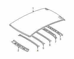 Mazda 3  Reinforcement | Mazda OEM Part Number BP4M-70-66X