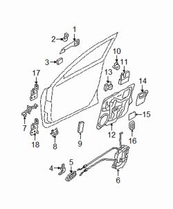 Mazda 3 Left Handle, outside | Mazda OEM Part Number GJ6A-59-410R-33