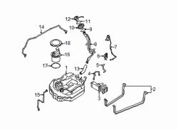 Mazda 3  Sensor | Mazda OEM Part Number LF66-18-581A