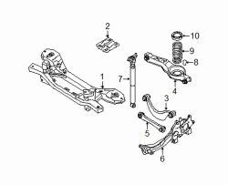 Mazda 3 Right Coil spring | Mazda OEM Part Number BBM2-28-011D