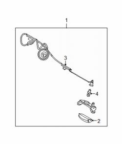 Mazda 3  License lamp | Mazda OEM Part Number BN8P-51-270D
