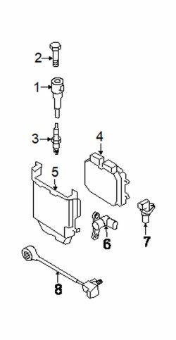 Mazda 3  Crnkshft sensor | Mazda OEM Part Number L3G2-18-221