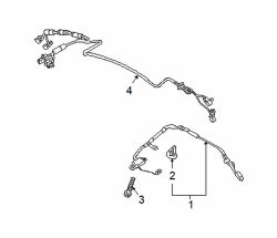 Mazda 3  Antenna bolt | Mazda OEM Part Number 9945-90-612