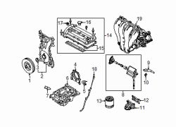 Mazda 3  Oil filter | Mazda OEM Part Number LF05-14-302B