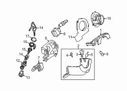 Mazda 3  Lamp lens | Mazda OEM Part Number BR5S-60-246