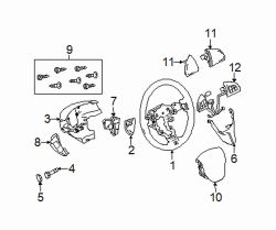 Mazda 3  Control switch | Mazda OEM Part Number BBM5-66-4M0C