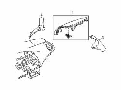Mazda 3  Trim panel | Mazda OEM Part Number BBM6-55-130D-02