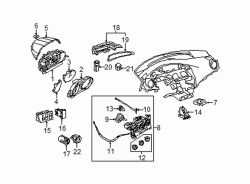 Mazda 3 Left Lens | Mazda OEM Part Number BBM2-55-447